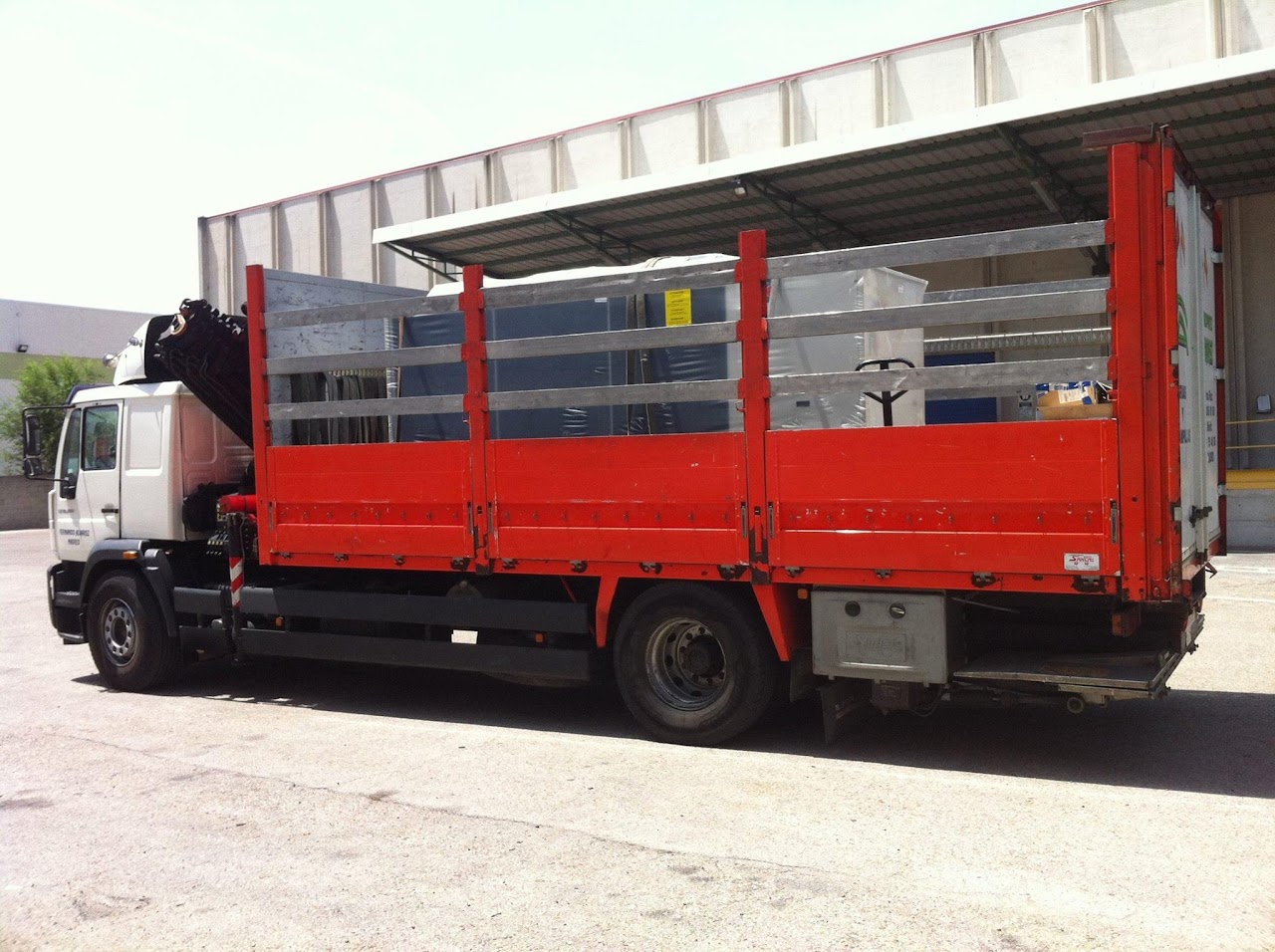 Transportes y gruas Fernando Alvarez trabajos obra y otros