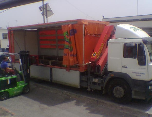 Transportes y gruas Fernando Alvarez trabajos obra y otros